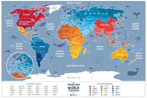 Travel Map Weekend World　 トラベル マップ ウィークエンド ワールド