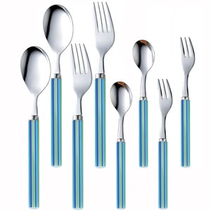Cutlery Blue Stripe