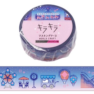 Washi Tape Sticker Carousel Kira-Kira Masking Tape Vol.2 Stationery