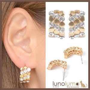 Pierced Earringss Casual Rhinestone Ladies'