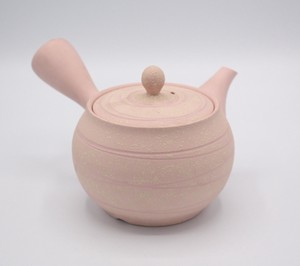 Tokoname ware Japanese Teapot Pink M Tea Pot Made in Japan