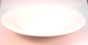 ホワイト　スープ皿WH309