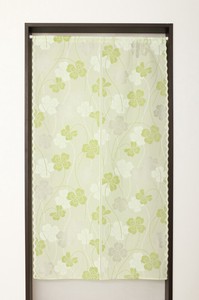 Japanese Noren Curtain Clover