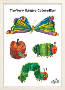 エリック・カール  Eric Carle Butterfly(WhiteFrame)