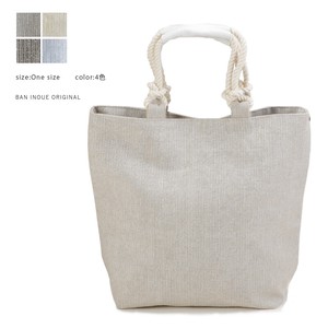 Tote Bag Lightweight Bird Linen Made in Japan
