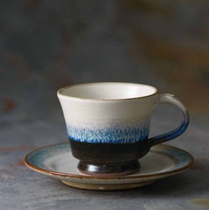 ◇母の日おすすめ◇■【コーヒーカップ&ソーサー】鈴木塗り分けコーヒー碗皿