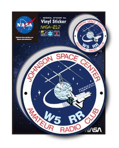 NASAステッカー W5 RR ロゴ エンブレム 宇宙 スペースシャトル NASA012 グッズ 2020新作
