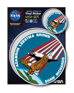 NASAステッカー ロゴ エンブレム 宇宙 スペースシャトル NASA025 グッズ 2020新作