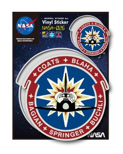 NASAステッカー ロゴ エンブレム 宇宙 スペースシャトル NASA026 グッズ 2020新作