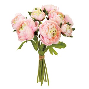 Artificial Plant Flower Pick Pink Bouquet Of Flowers M