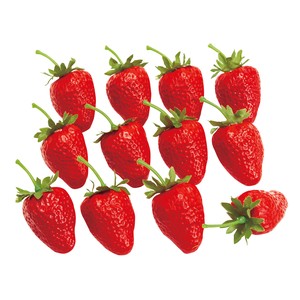 Artificial Greenery Red Strawberry