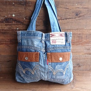 Tote Bag Design Denim Made in Japan
