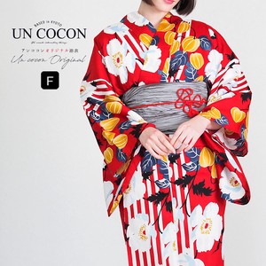 Kimono/Yukata Red Ladies' Retro