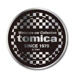 大人トミカ鏡面ステッカー tomica シルバー チェック キャップ トミカ TOMICA 車 LCS859 2020新作