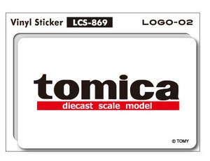 大人トミカステッカー tomica logo02 トミカ ロゴ TOMICA 車 Sサイズ LCS869 2020新作