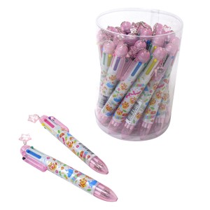 Gel Pen Pink Stationery Ballpoint Pen 6-colors