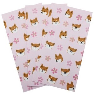 Envelope Shiba Dog Congratulatory Gifts-Envelope Shibata-san Set of 3