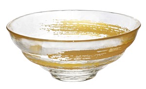 アデリア 耐熱 耐熱ガラス 抹茶碗 径14.5×高さ6cm プレミアムニッポンテイスト 金一文字 R6700