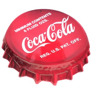 Wall Plate bottle coca cola