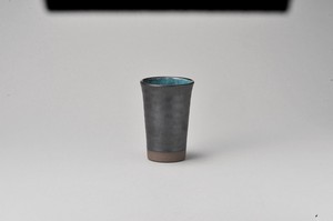 いぶしヒスイフリーカップ【日本製　陶器】