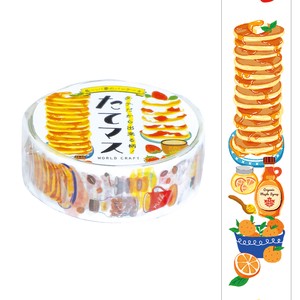 【たてマス Pancake】手帳 文具 スイーツ 雑貨 マスキングテープ デコレーション いちご