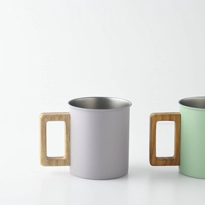Mug Gray Western Tableware Size M Made in Japan