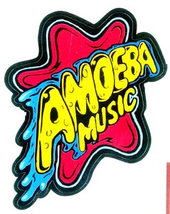 Amoeba Music アメーバミュージック　ロゴ シール　ステッカー　アメリカン雑貨