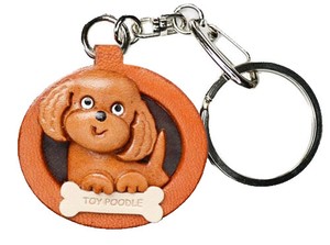 Key Rings Toy Poodle Craft Made in Japan