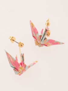 Pierced Earring Origami Made in Japan