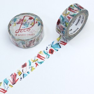 Washi Tape Space Craft clothes