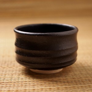 黒陶　抹茶碗　美濃焼（日本製）