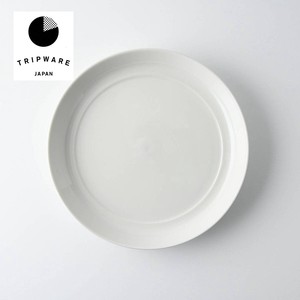 Mino ware Main Plate Trip White glaze Western Tableware Made in Japan