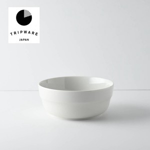 Mino ware Donburi Bowl Trip White glaze Western Tableware Made in Japan