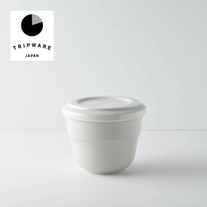 Mino ware Storage Jar/Bag Trip White glaze Western Tableware Made in Japan