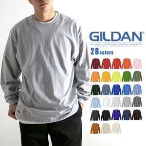 T-shirt Oversized Plain Color Long Sleeves Men's