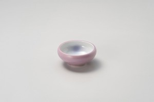 すくいやすい（紫）小鉢【日本製　磁器】