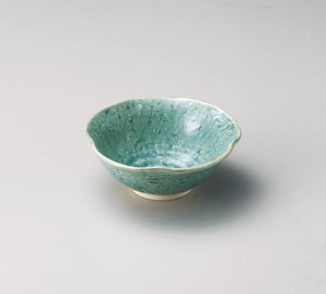 トルコ花小鉢【日本製　陶器】