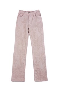 Denim Full-Length Pant Embroidered Denim Pants Made in Japan