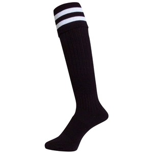 Soccer Item black Socks 25 ~ 27cm