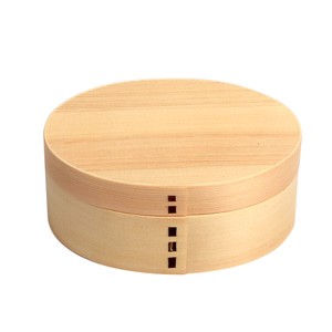 Mage wappa Bento Box Wooden Small Natural Koban