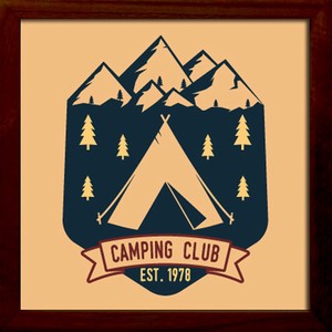 サインフレーム SIGN FRAME　CAMP Camping Club