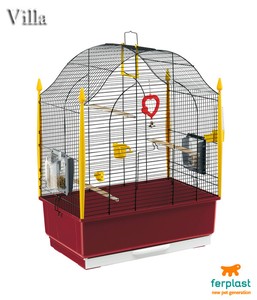 小鳥用鳥かご　ヴィラ　鳥籠 ゲージ フルセット カナリア セキセイインコ 小型鳥用