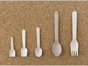 Cutlery Wooden 100-pcs set