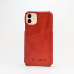 iPhone11/11pro/11proMax（Wine）スマホケース イタリアンレザー メンズ レディース レッド