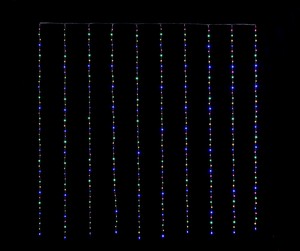 LEDワイヤーウォーターカーテンライト（MIX)　【イルミネーション】【クリスマス】