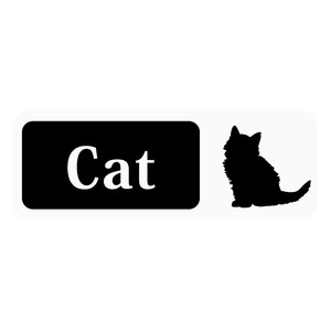 Cat 「長毛子猫」 Banner Type (マグネット)