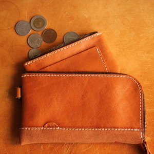 Long Wallet Cattle Leather Bird 5-colors Made in Japan