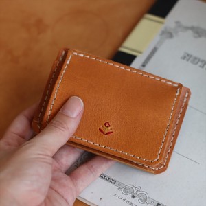 小銭入付きのパスケース　小銭とカードを忍ばせていればあんしん　日本製 革製品 全5色
