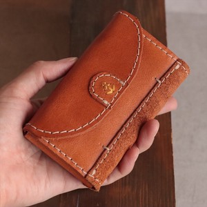 Business Card Case Stitch Embroidered 5-colors Made in Japan