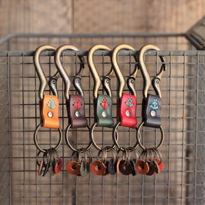 Key Ring Key Chain Casual 5-colors Made in Japan